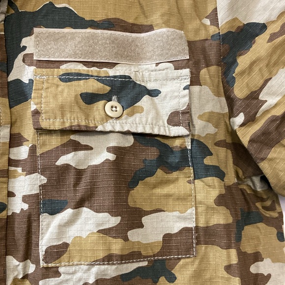 Vintage Stussy MFG. Men’s Camo Button Down - Sz: Medium - Picture 5 of 6